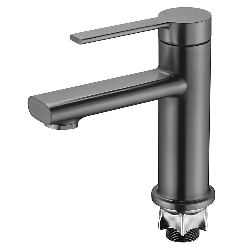 фотографія Змішувач для умивальника MIXXUS LORD 001 NUT GRAPHITE (Колір графіт) (MI7137)