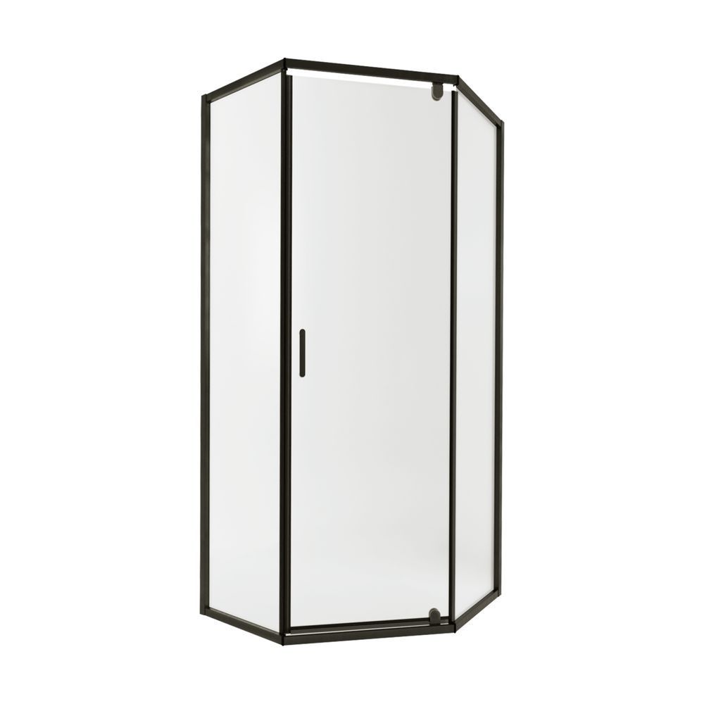 фото Душевая кабина Qtap Scorpio BLA10115-AC6 100x100 см, стекло Clear 6 мм, покрытие CalcLess без поддона