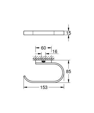 фото Тримач для туалетного паперу Grohe Selection (41068000)