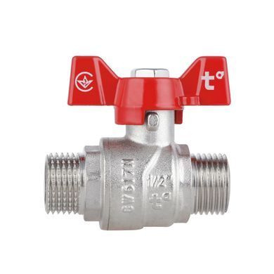 фотографія Кран кульовий Thermo Alliance Forte 1/2" ЗР для води (метелик) SF606W15