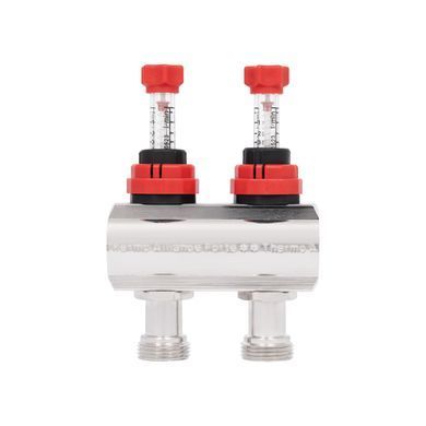 фотографія Колектор з витратомірами Thermo Alliance Forte 1" 2 виходи SF001W2