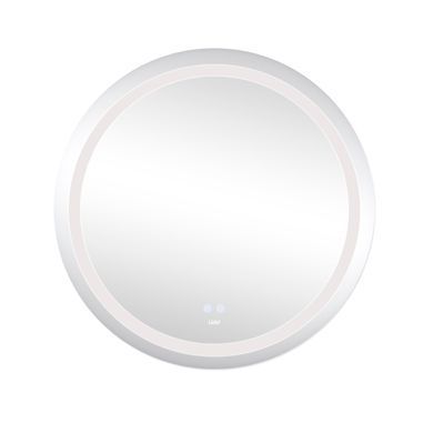 фото Зеркало Lidz Aria R800 с LED-подсветкой Touch, с антизапотеванием, с диммером, рег. яркости LD78LR800