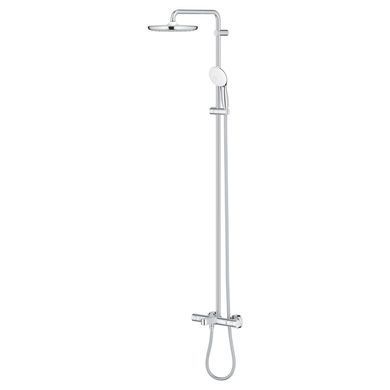 фото Душова система настінного монтажу Grohe Tempesta System 250 з термостатом для ванни (26672001)