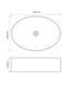 Раковина накладна Mixxus Premium BEVEL-0106 500х355х140mm (MP6546)