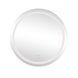 Зеркало Lidz Aria R800 с LED-подсветкой Touch, с антизапотеванием, с диммером, рег. яркости LD78LR800