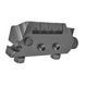 Душова колона Champion PBM-009-J Graphite зі змішувачем з кнопковим перемикачем, 4 режими (CH6501)