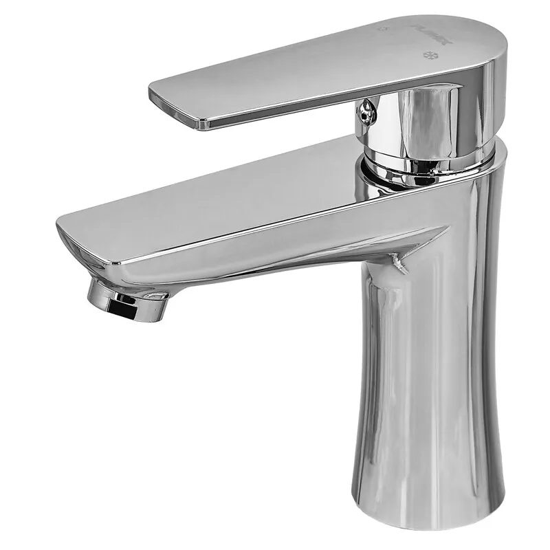 фото Змішувач для умивальника PLAMIX OSCAR-001 CHROME (без підведення) (Колір хром) (PM0023)