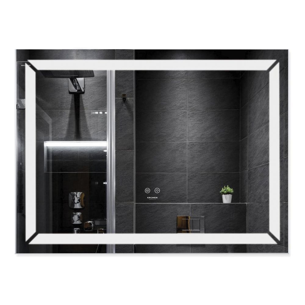 фото Зеркало Kroner KRP Spiegel HR1 - 8060 с LED-подсветкой и антизапотеванием