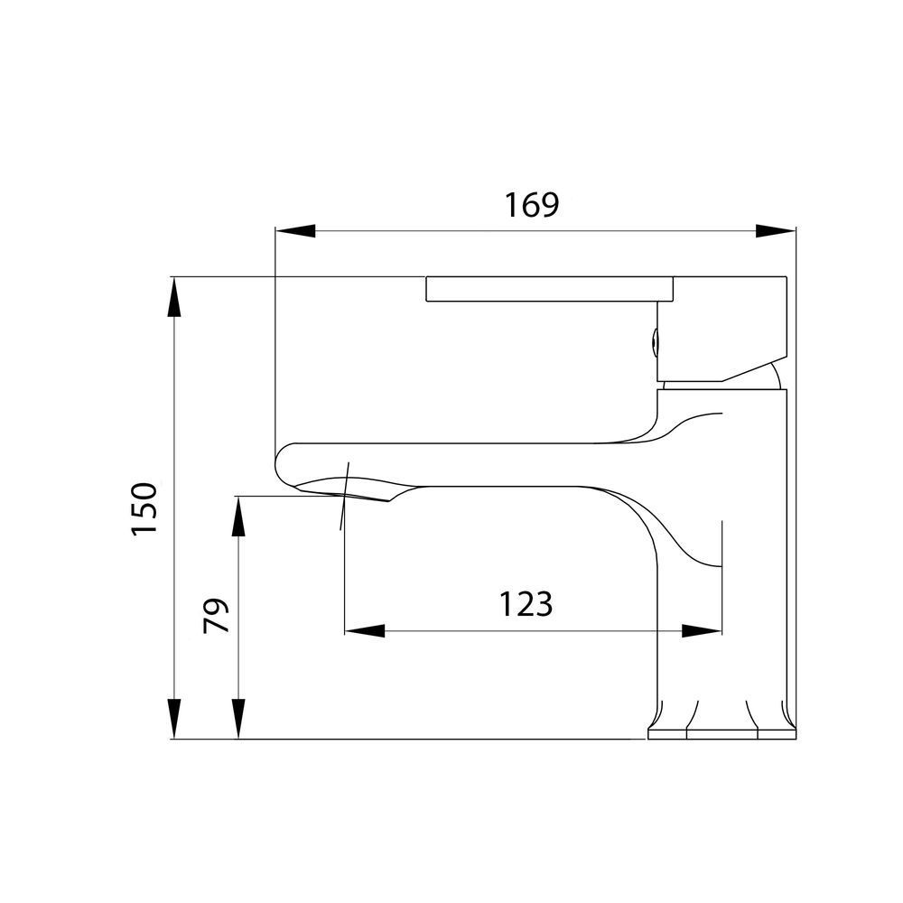фото Смеситель для раковины Qtap Taurus QTTAU270CRM45659 Chrome