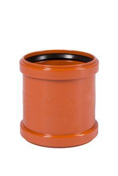 фото Муфта двойная Dn 110 Ostendorf KG (PVC)
