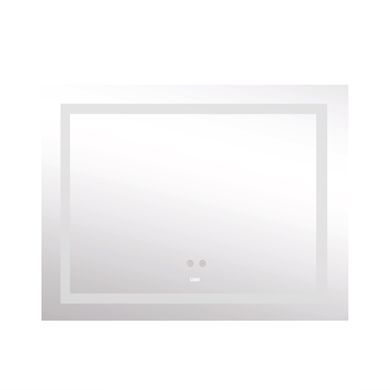 фото Зеркало Lidz Kubis 1000х800 с LED-подсветкой Touch, с антизапотеванием, с диммером, рег. яркости LD78LF61410080