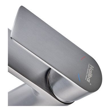 фото Змішувач для умивальника Haiba Alex 001 Graphite (HB3992)