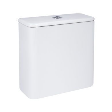 фото Унитаз-компакт Qtap Presto Quadro безободковый с сиденьем Soft-close QT24221215AW