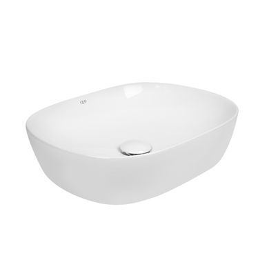 фотографія Раковина-чаша Qtap Aquarius 465x375x120 White з донним клапаном QT21112185W
