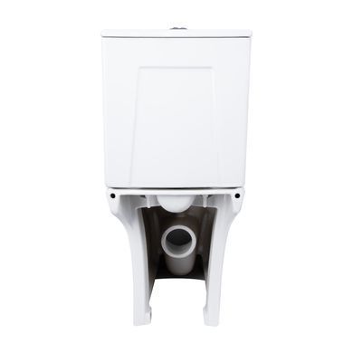 фото Унитаз-компакт Qtap Presto Quadro безободковый с сиденьем Soft-close QT24221215AW