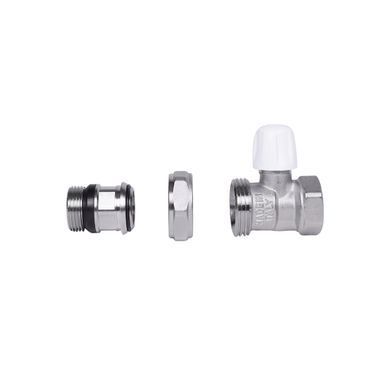 фото Кран радиаторный Icma 3/4" с антипротечкой прямой без ручки №815+940