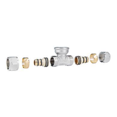 фото Трійник обжимний Icma 16х3/4"х16 ВР №548