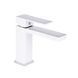 Смеситель для раковины Qtap Gemini QTGEM270CRW45675 Chrome/White