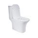 Унитаз-компакт Qtap Presto Quadro безободковый с сиденьем Soft-close QT24221215AW