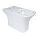 Унитаз-компакт Qtap Presto Quadro безободковый с сиденьем Soft-close QT24221215AW