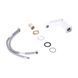 Смеситель для раковины Qtap Gemini QTGEM270CRW45675 Chrome/White