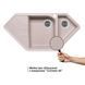 Кухонна мийка з додатковою чашею Lidz 1000x500/225 COL-06 (LIDZCOL061000500225)