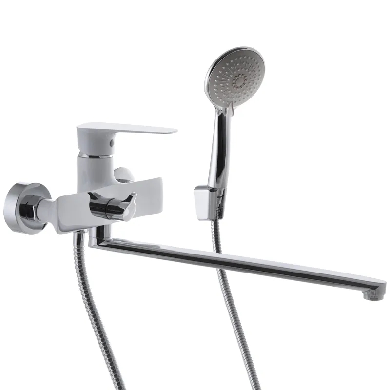 фото Змішувач для ванни Mixxus Premium Eva 006 Euro Білий (MI5813)